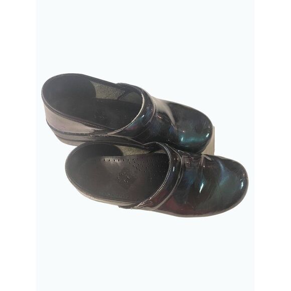 DANSKO professional Petrol Patent Clogs Green 38 US 7.5 8 - Picture 2 of 8
